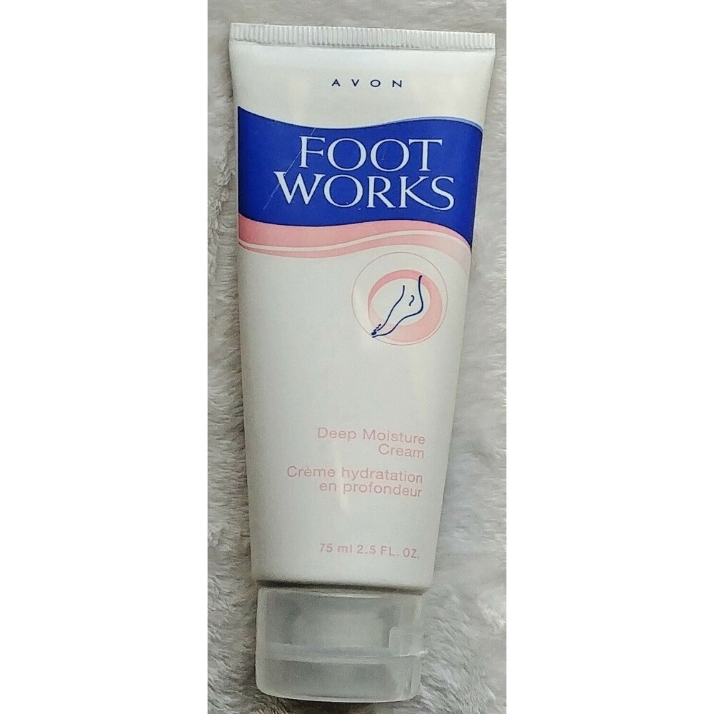 foot cream new Avon Foot Works deep moisture foot skin protection care